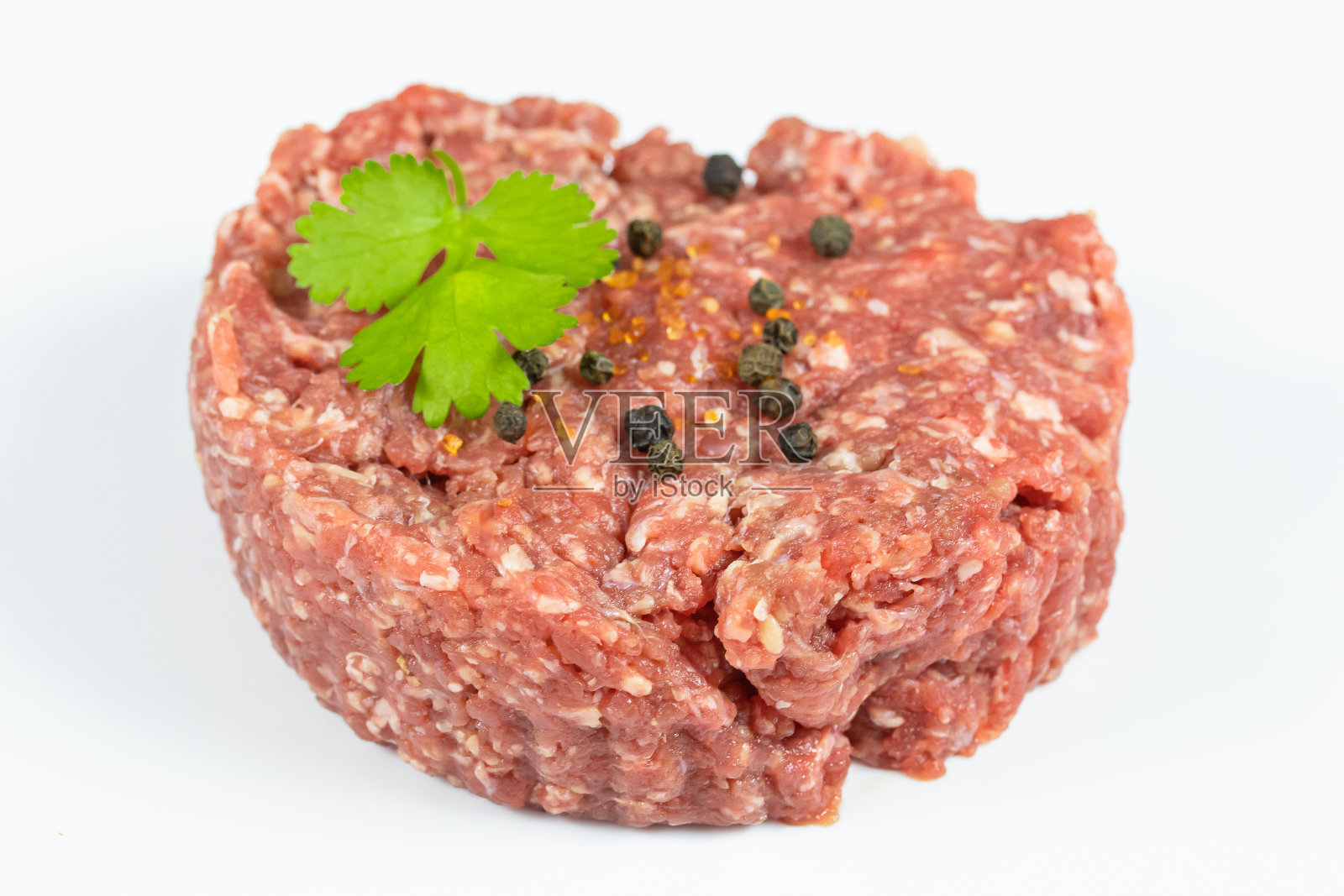 绞碎的生牛肉照片摄影图片