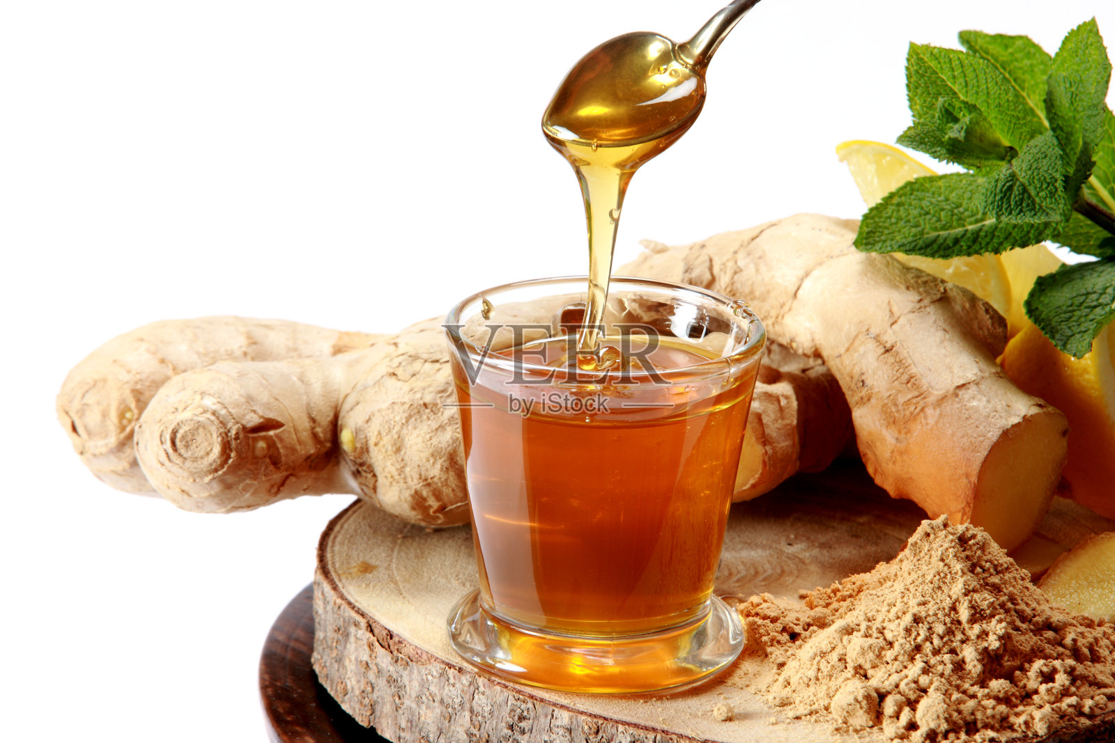 生姜粉照片摄影图片