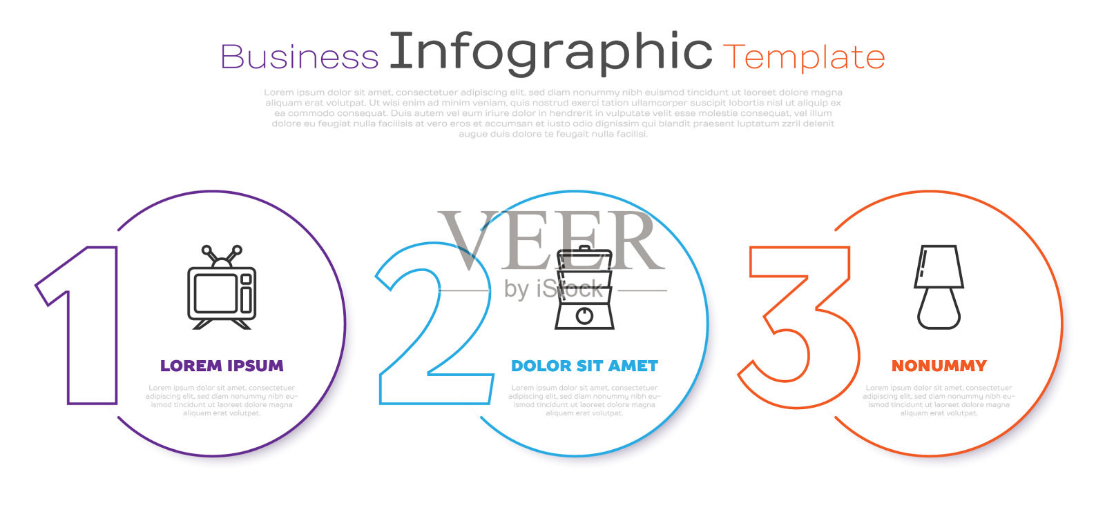 设有线电视、双锅炉、台灯插画图片素材