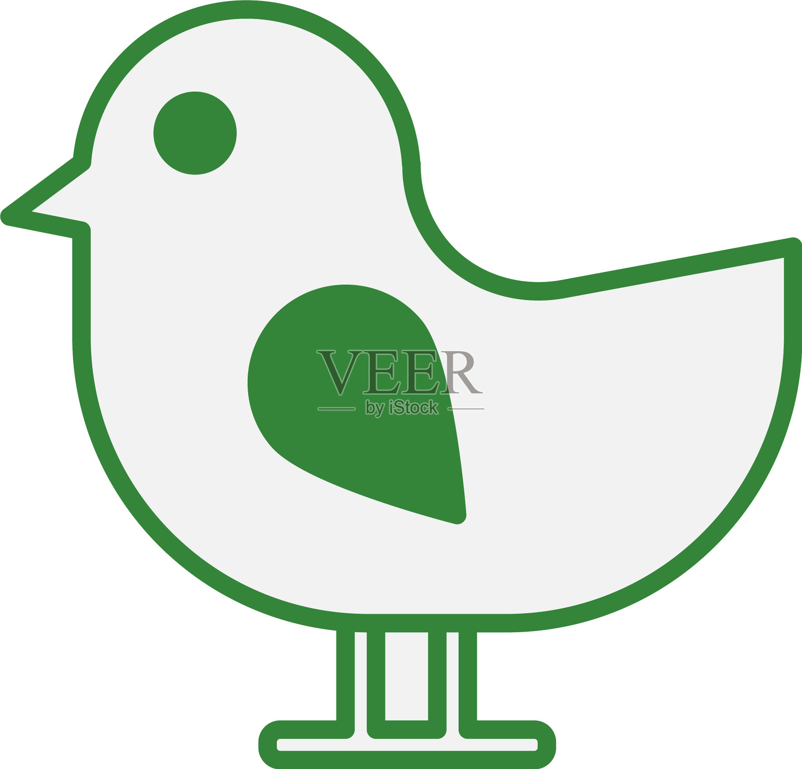 可爱的小鸟动物设计元素图片