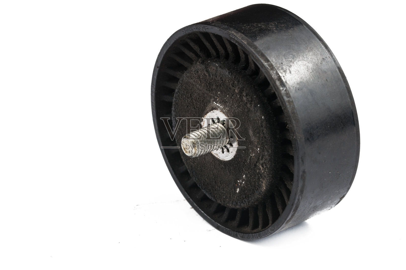 旧汽车零件孤立在白色背景上。副本的空间。照片摄影图片