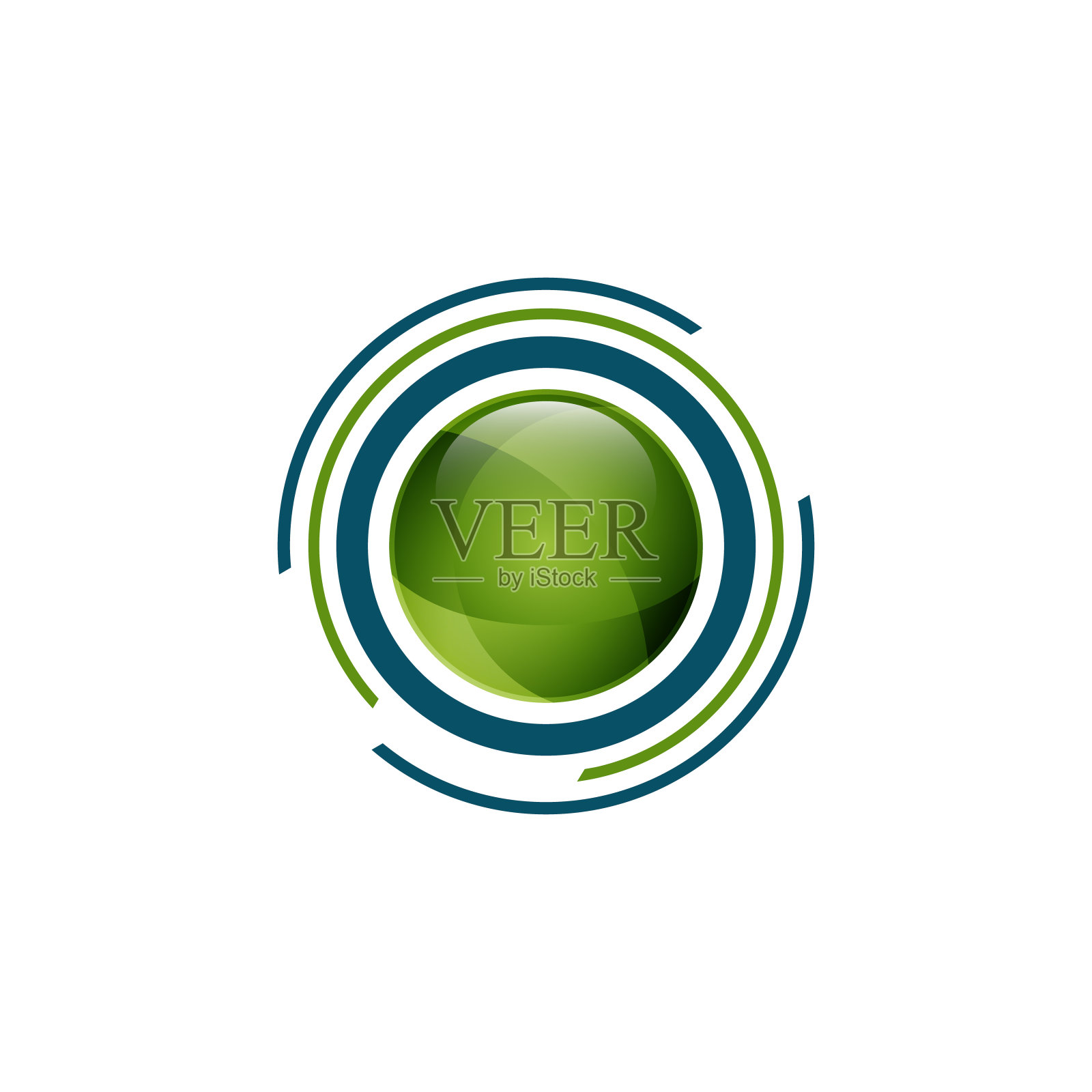 文摘循环技术设计元素图片