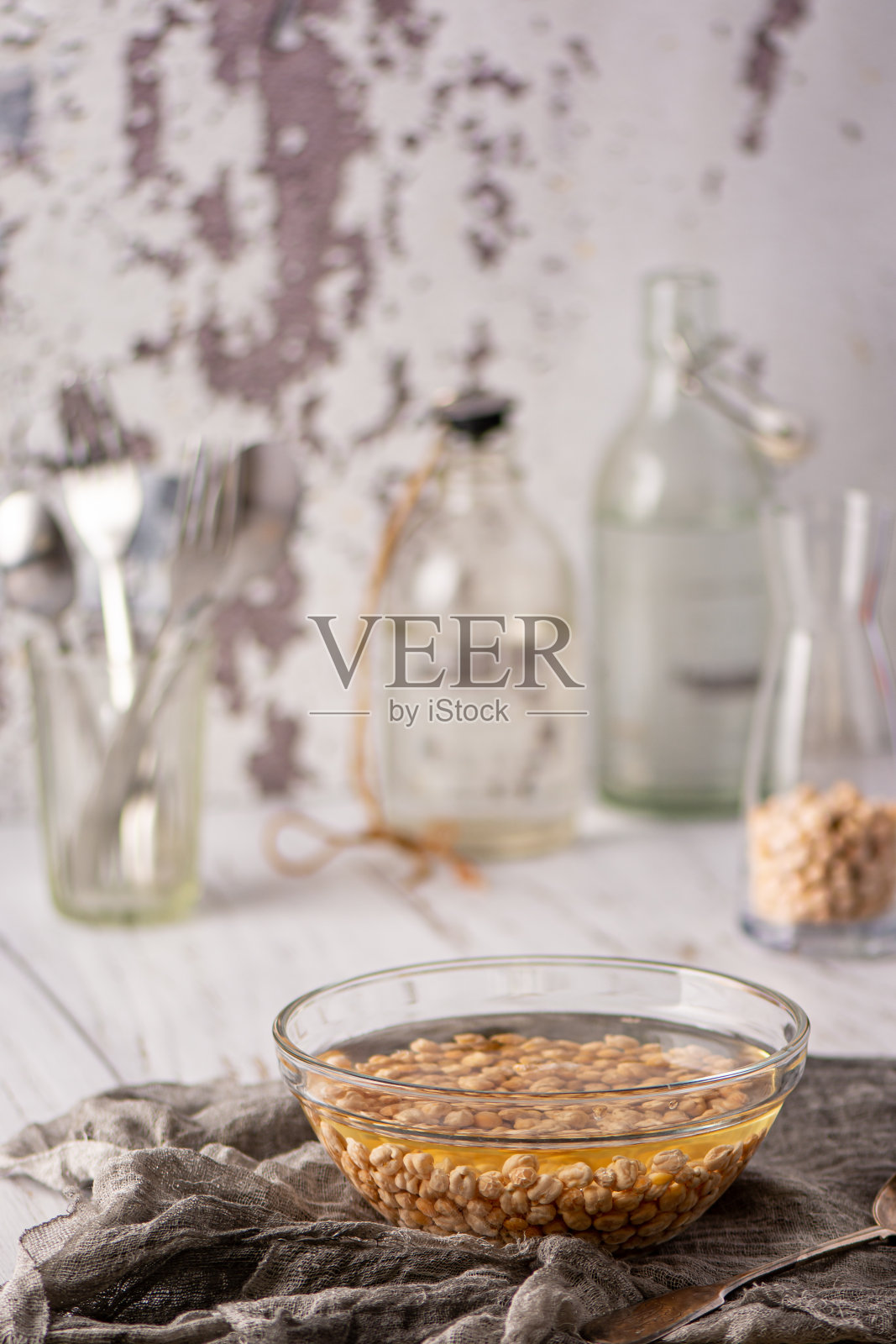 鹰嘴豆泥照片摄影图片