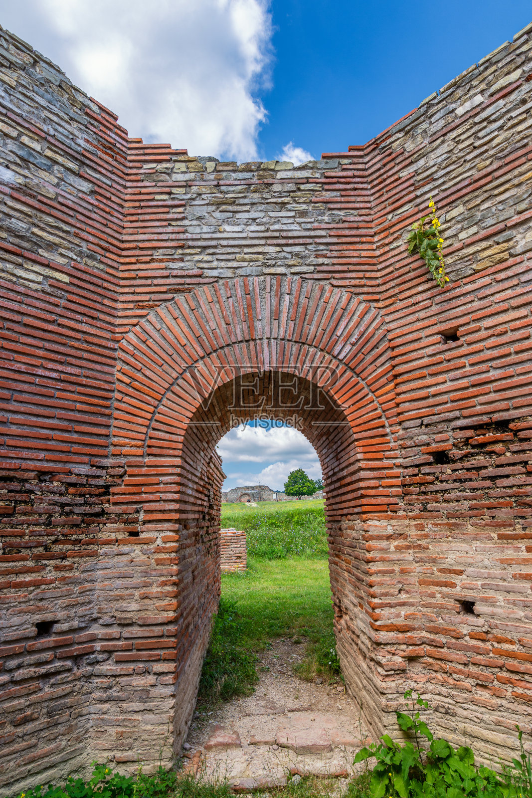 塞尔维亚古罗马城市Gamzigrad（Felix Romuliana）遗址照片摄影图片
