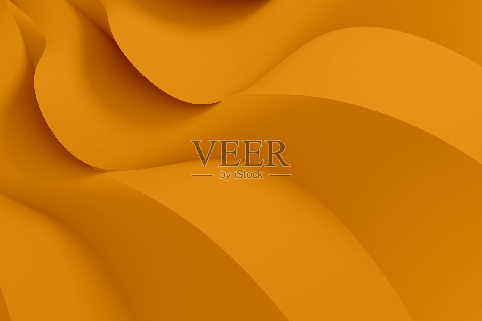 现代抽象参数三维背景的一套波浪旋转的白色三维花瓣汇聚在一分。三维插图照片摄影图片