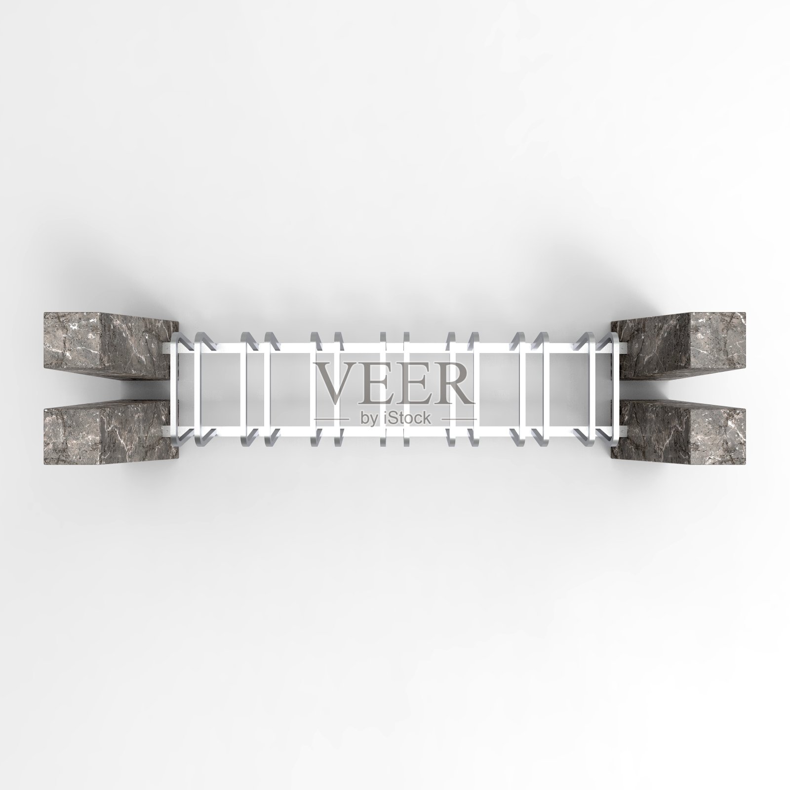 3d图像的自行车停车场Rimini俯视图照片摄影图片