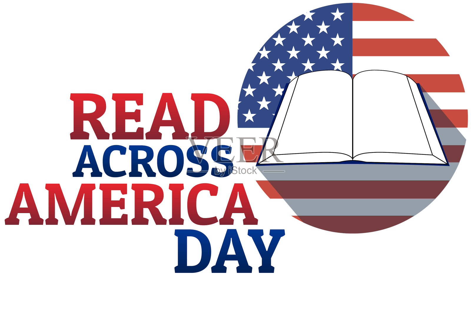 阅读全美日概念模板插画图片素材