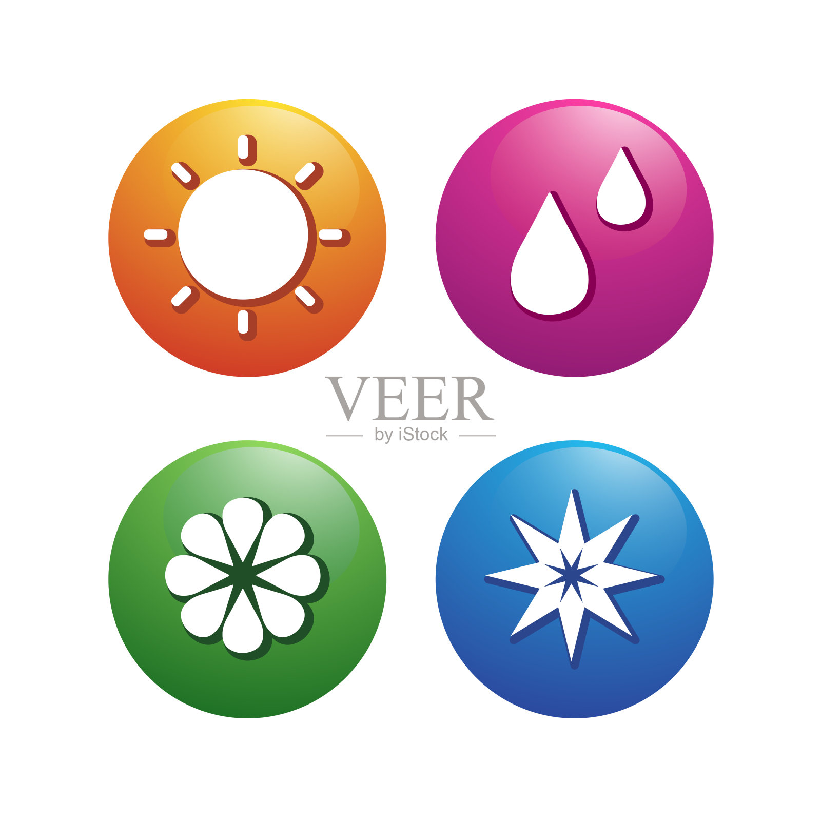 季节设计元素图片