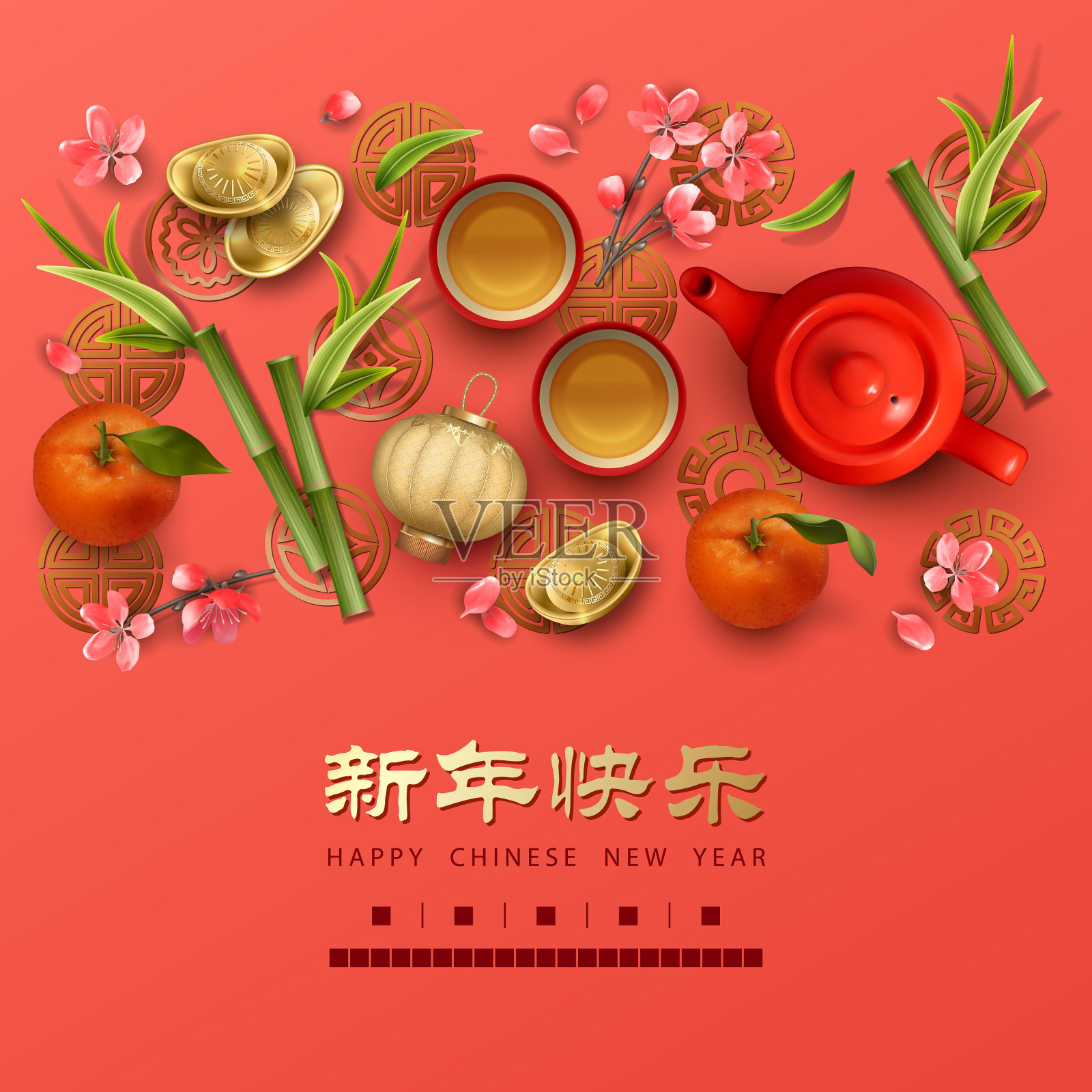 中国新年插画图片素材