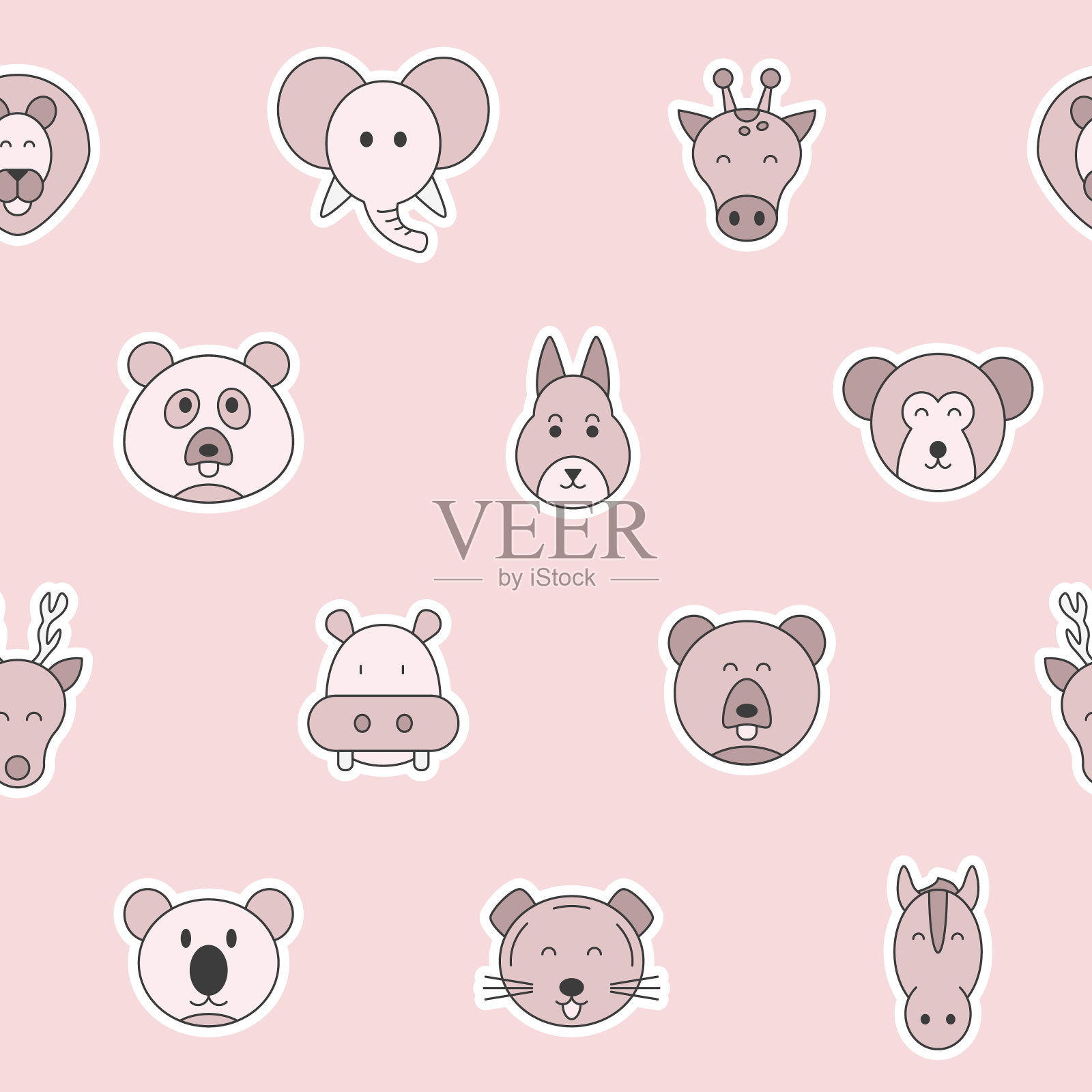 动物背景02 10插画图片素材