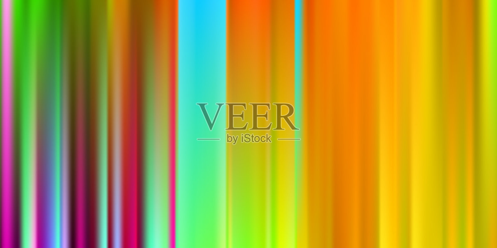 彩虹色的现代形象设计模板素材