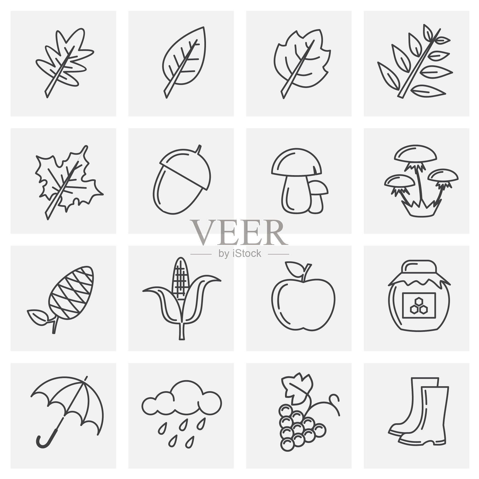 广场背景模板图标素材