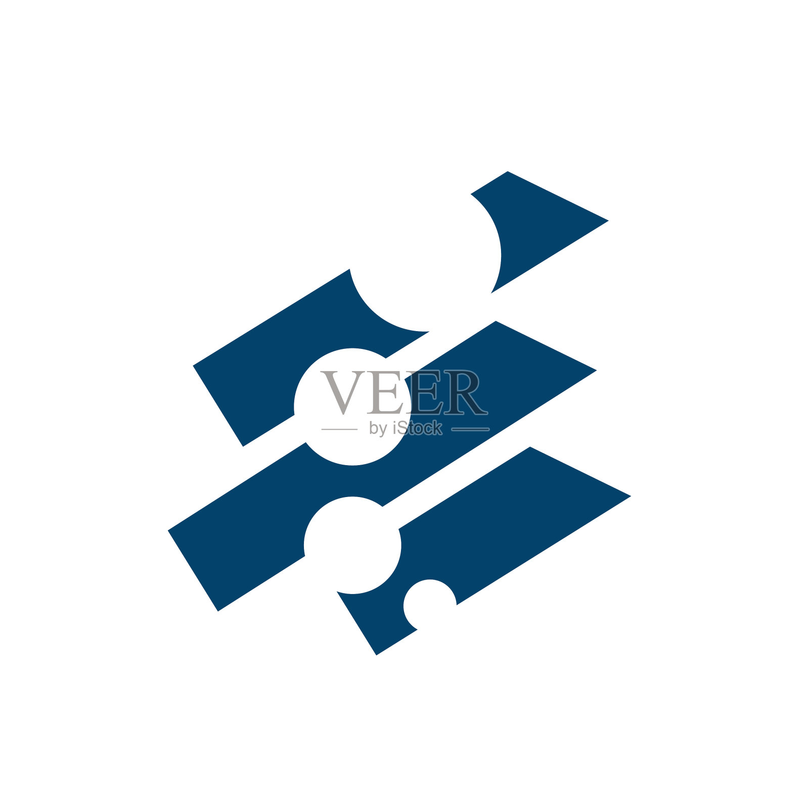 数字标牌连接圆图标技术标志图标素材