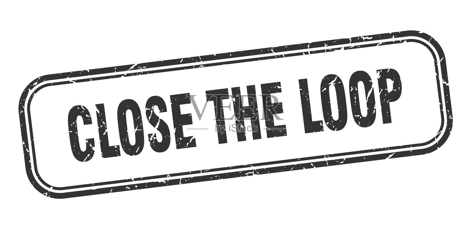 闭环邮票闭环方块垃圾插画图片素材