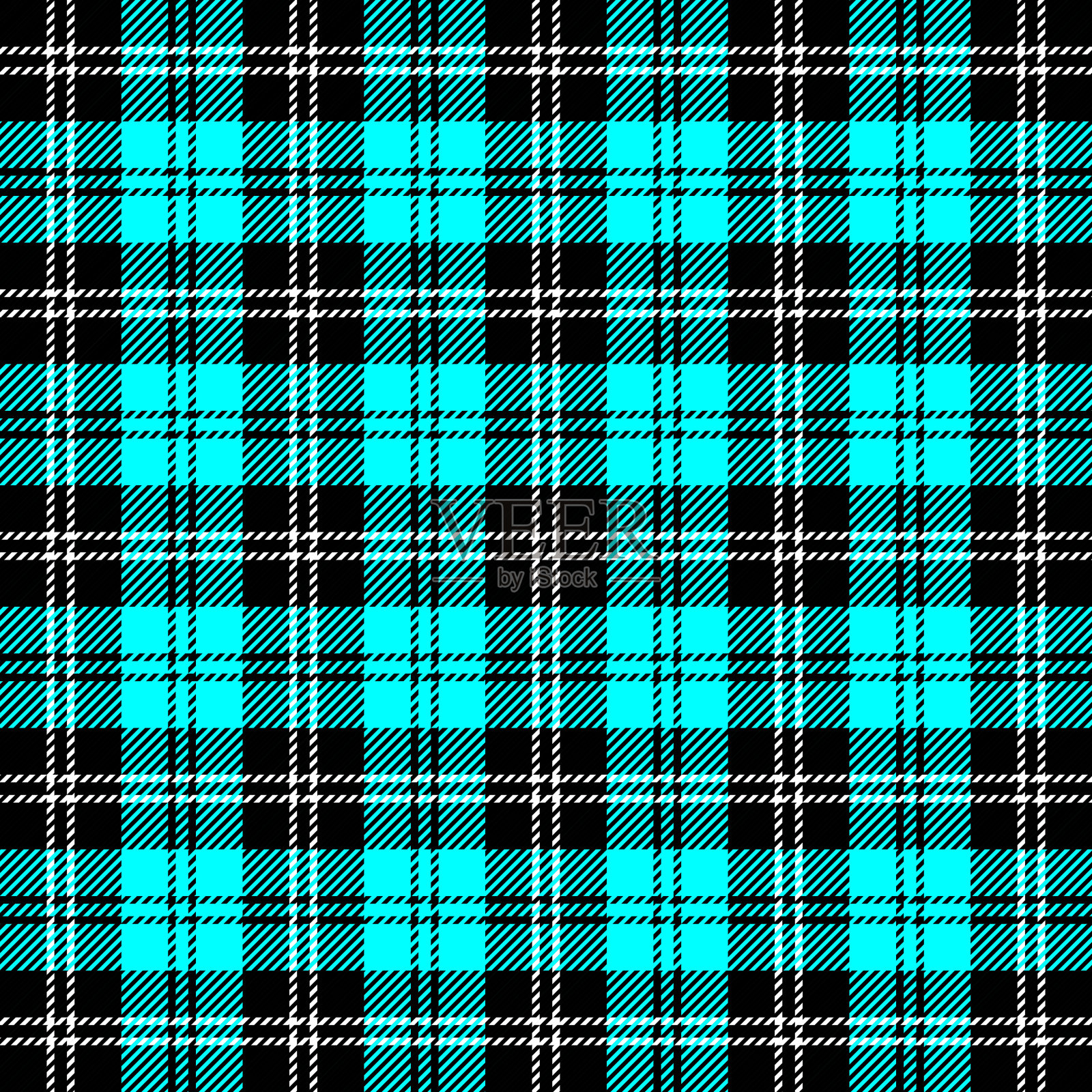 格子花呢。模式苏格兰笼插画图片素材