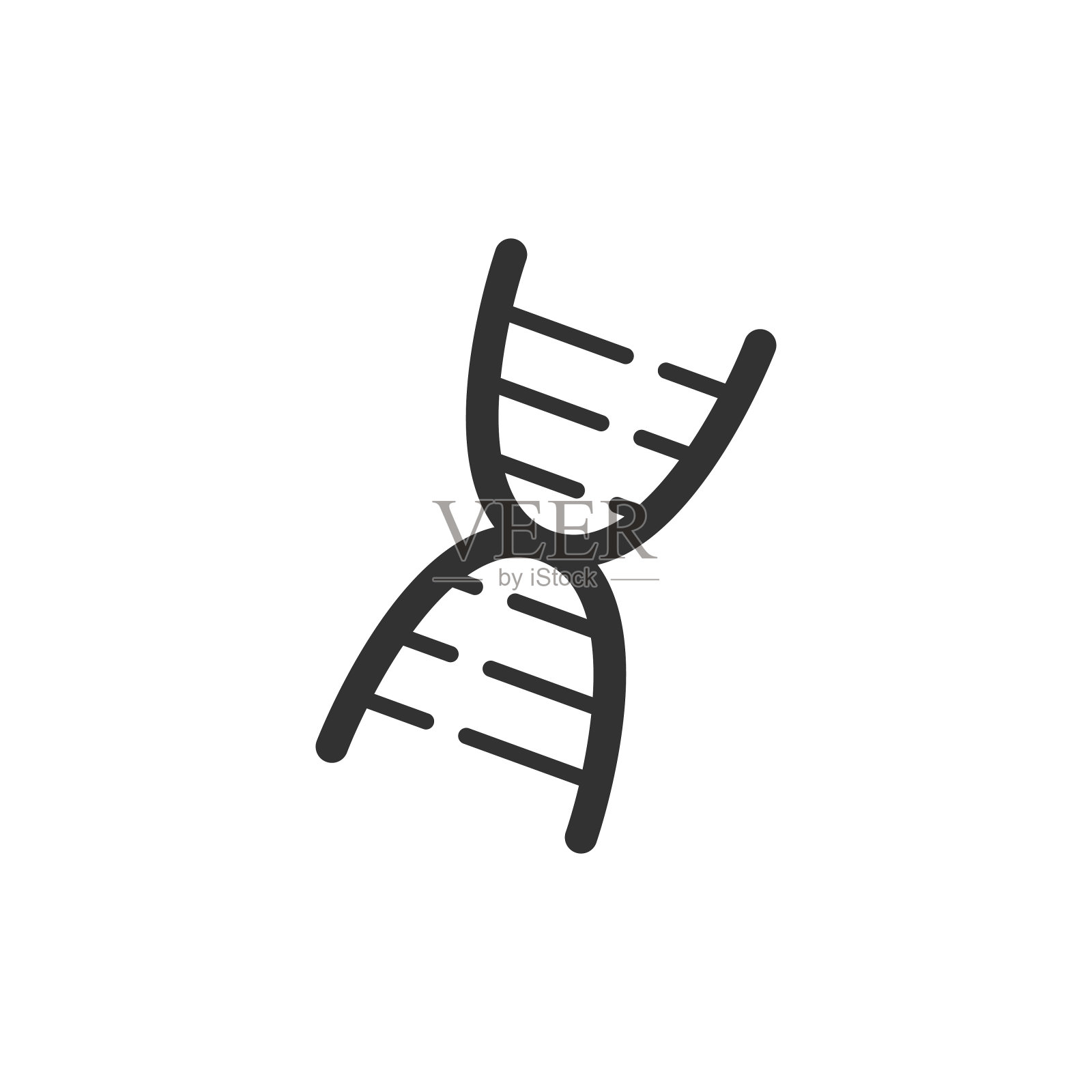 DNA图标插画图片素材