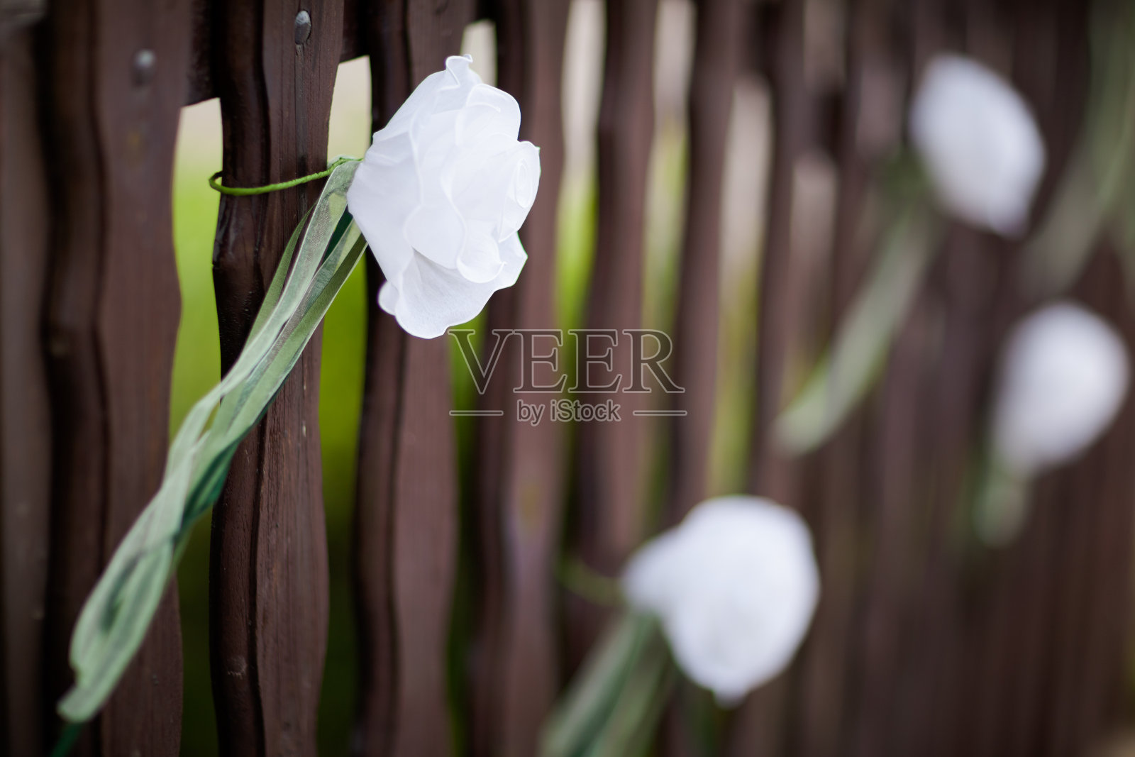 美丽的婚礼装饰细节照片摄影图片