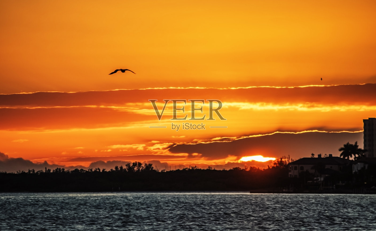 落日湾照片摄影图片