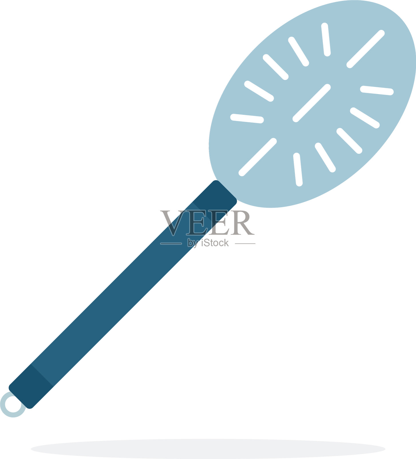 意大利面勺与孔平面材料设计设计元素图片