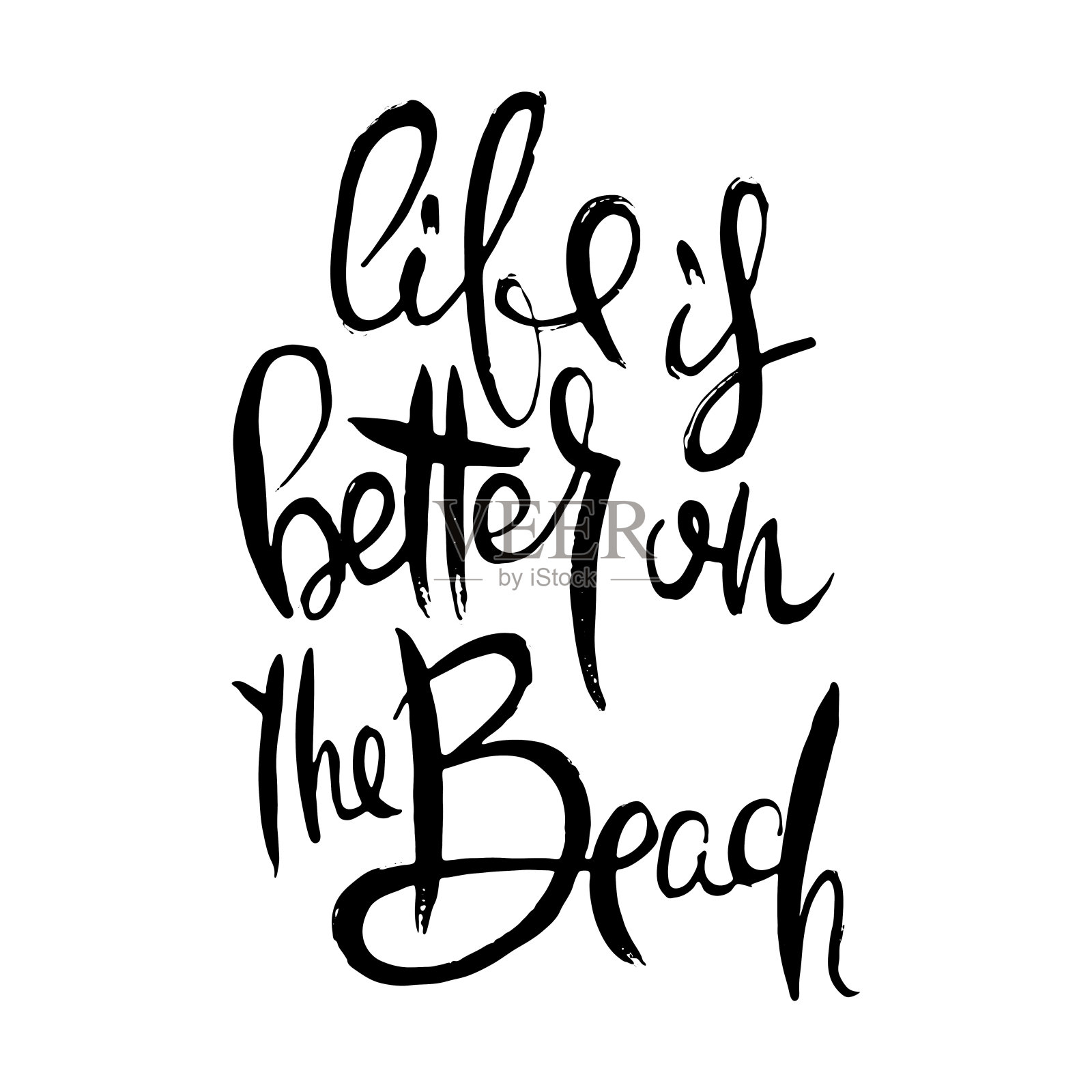 手工刻字垃圾卡片与纹理手工涂鸦字母在复古风格插画图片素材