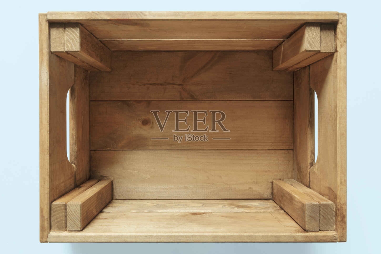 老木箱，俯视图照片摄影图片