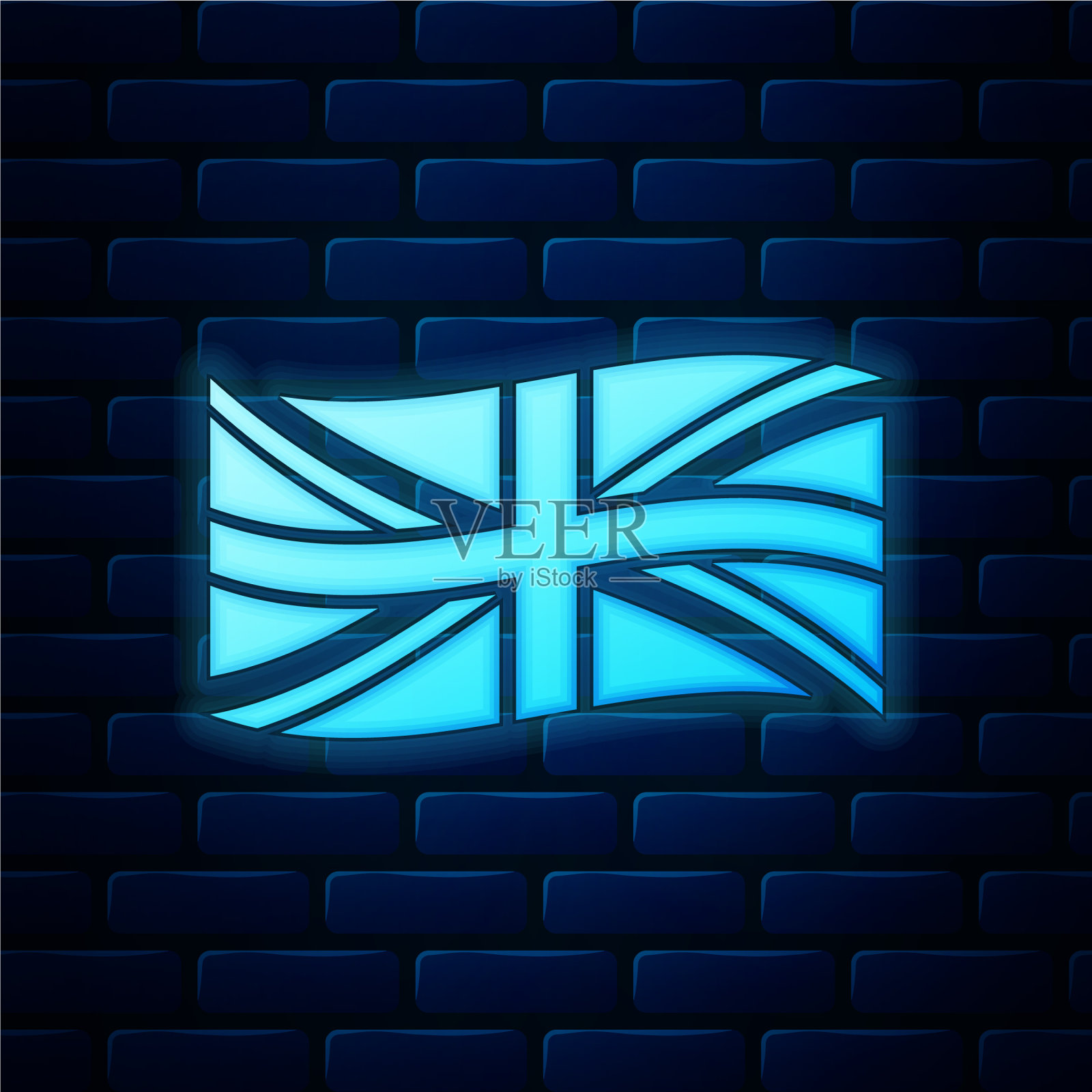 英国被孤立的标志插画图片素材