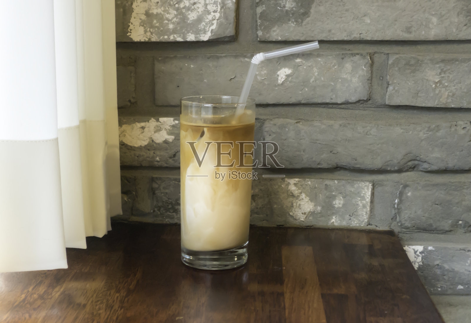 冰拿铁咖啡照片摄影图片