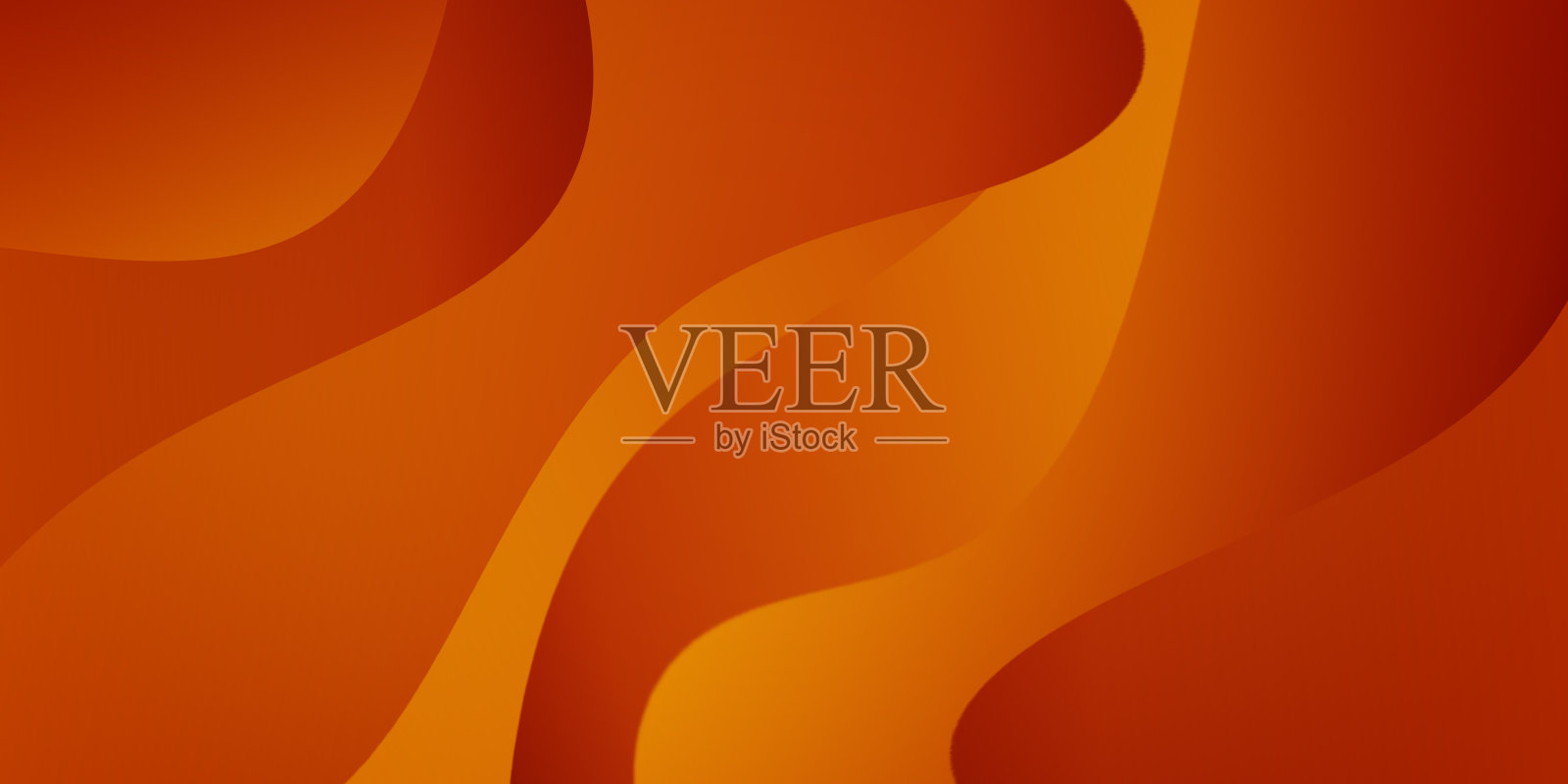 抽象的彩色橙色曲线背景照片摄影图片