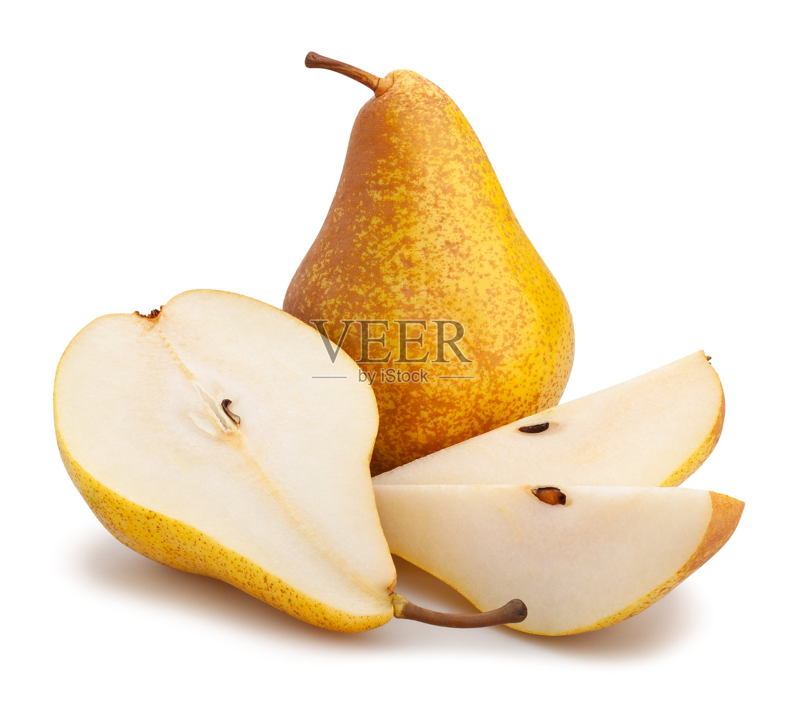 黄色的梨照片摄影图片