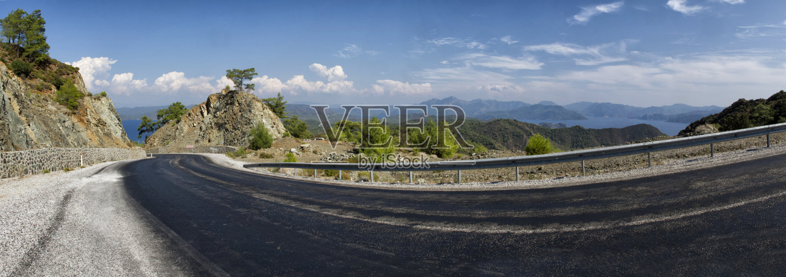 土耳其马尔马里斯风景如画的环境。照片摄影图片