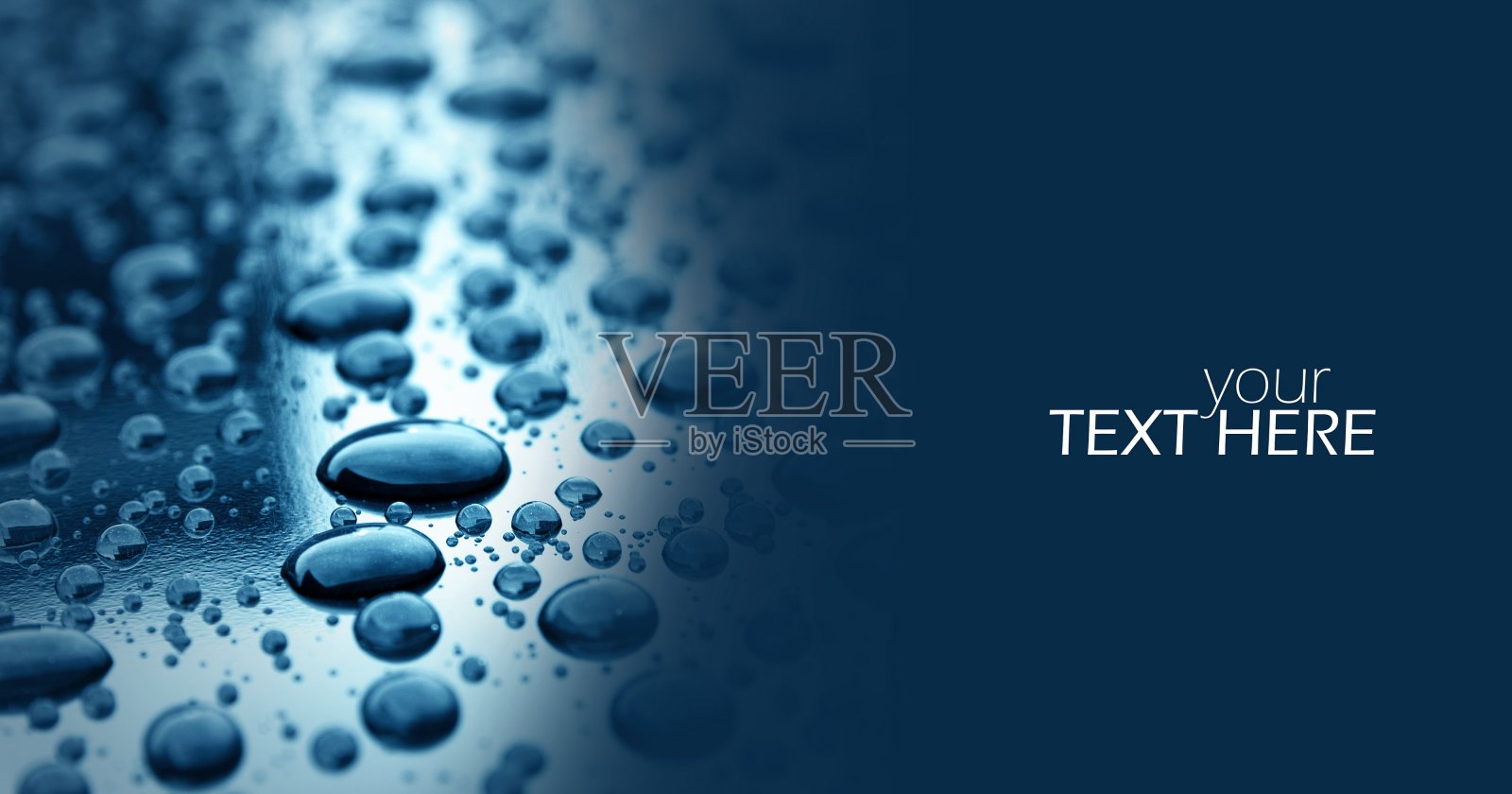 水滴与拷贝空间照片摄影图片