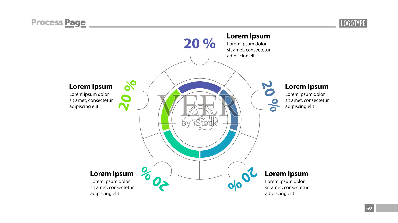 呼叫中心效率幻灯片模板插画图片素材