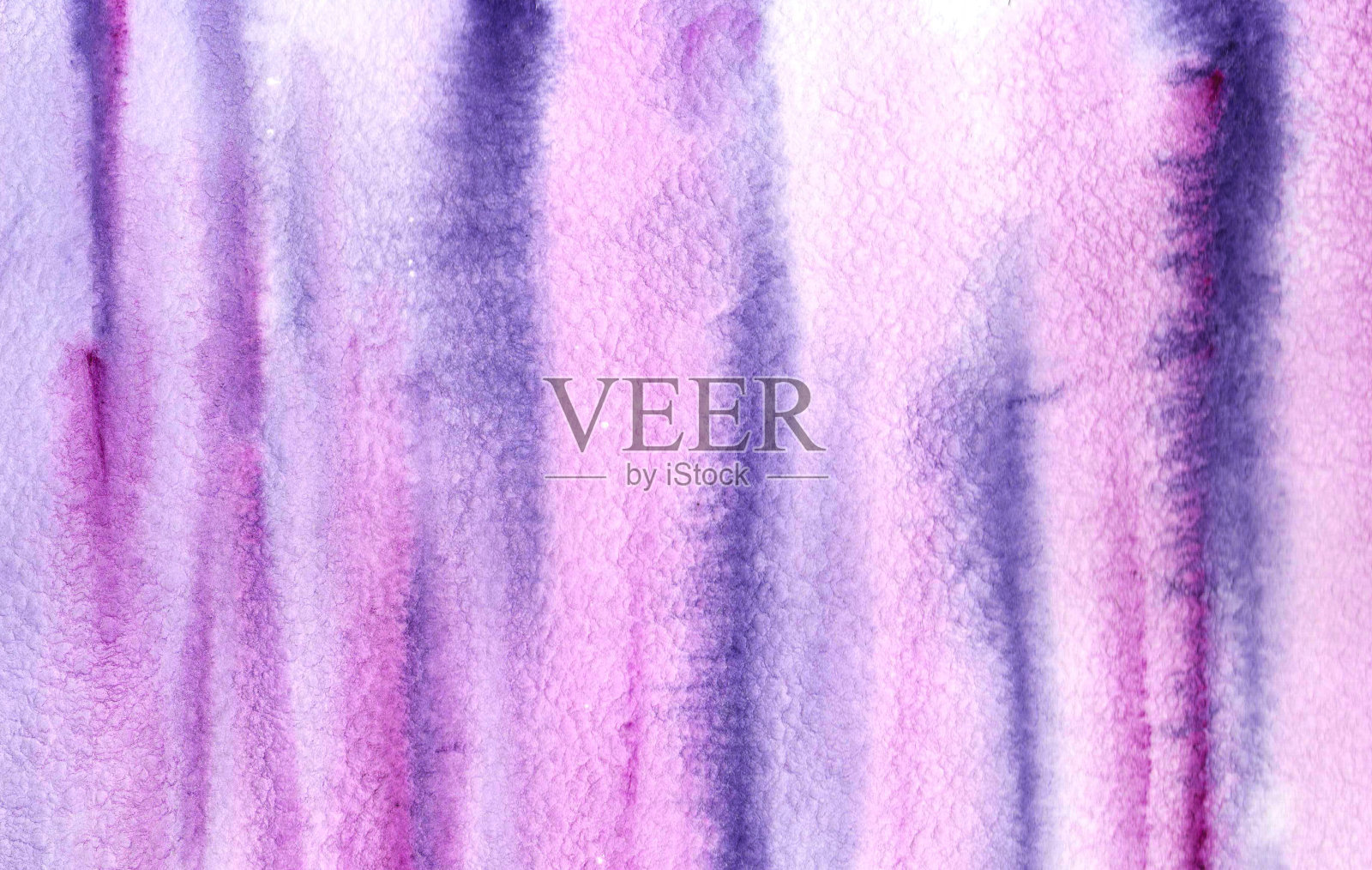 手绘水彩背景。紫色和紫色污渍照片摄影图片