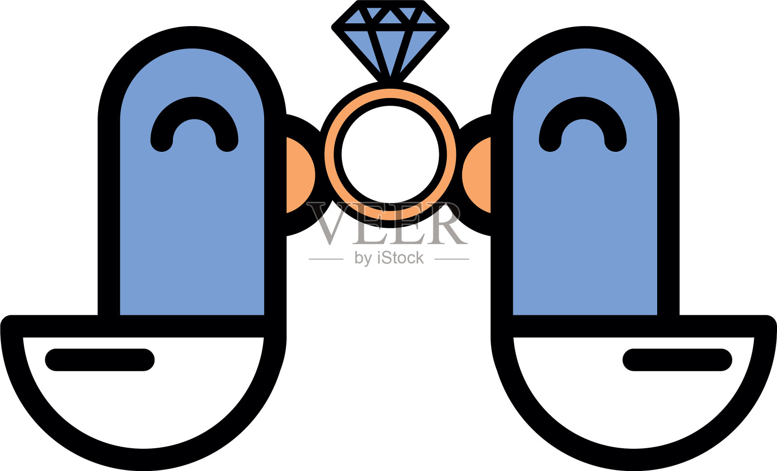 情人节快乐插画图片素材