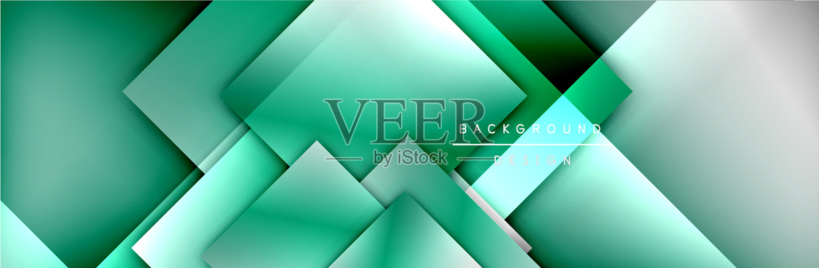 正方形形状构成几何抽象插画图片素材