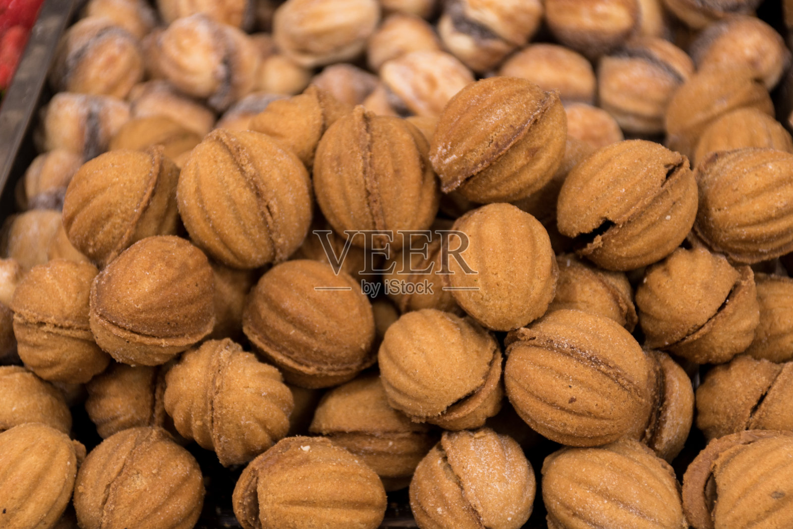 传统自制饼干、甜点、油酥点心照片摄影图片