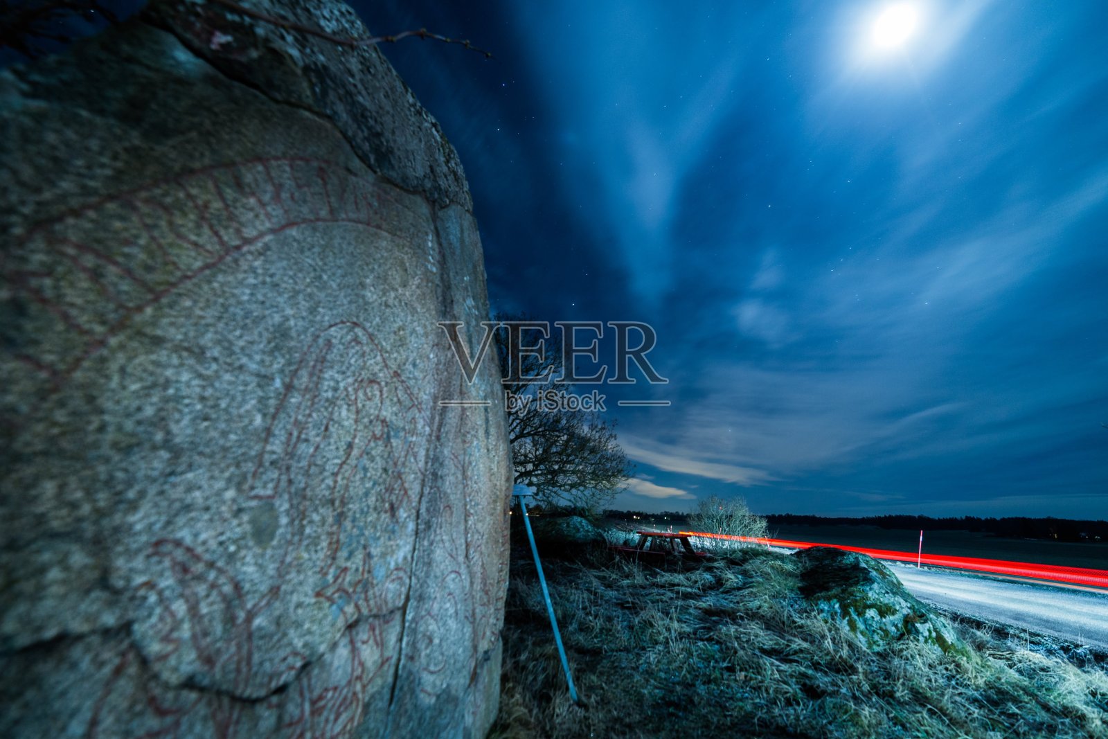 月光风景照片摄影图片