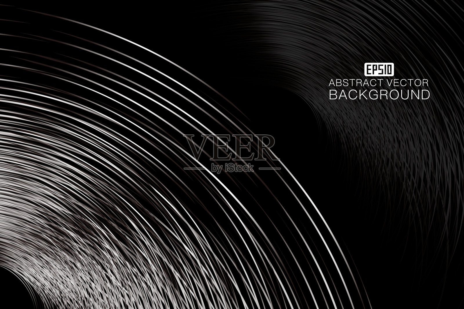 纹理黑白灰色梯度抽象线条纹理背景。插画图片素材