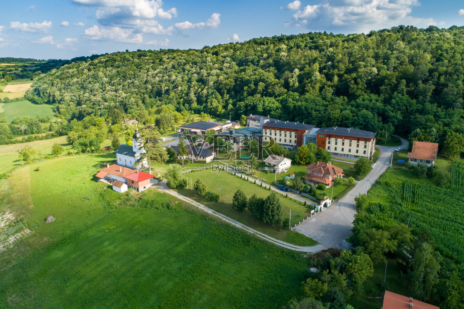 塞尔维亚Valjevo附近的Petnica科学中心照片摄影图片