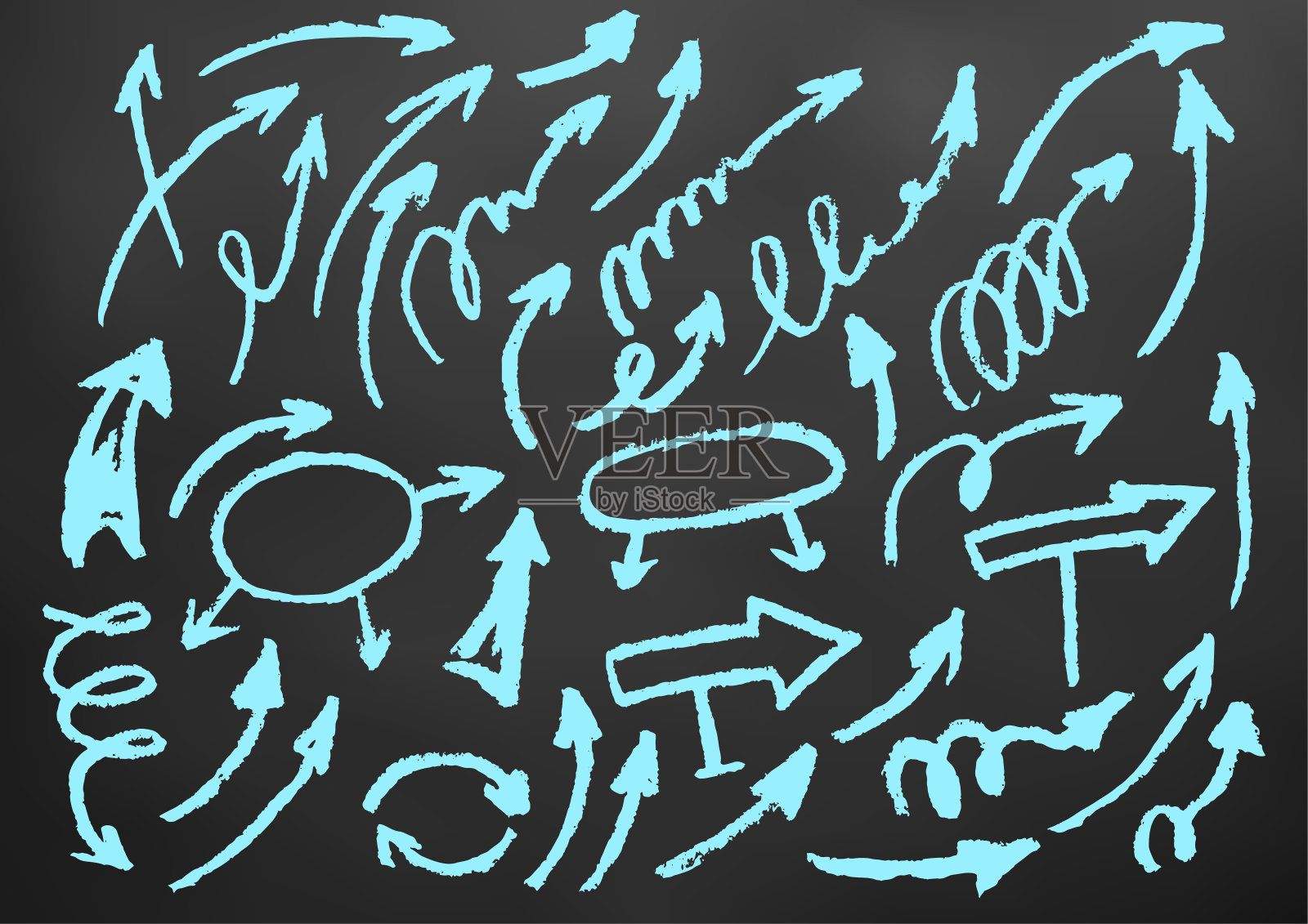 可爱的孩子们的画。图标，标志，符号，大头针插画图片素材