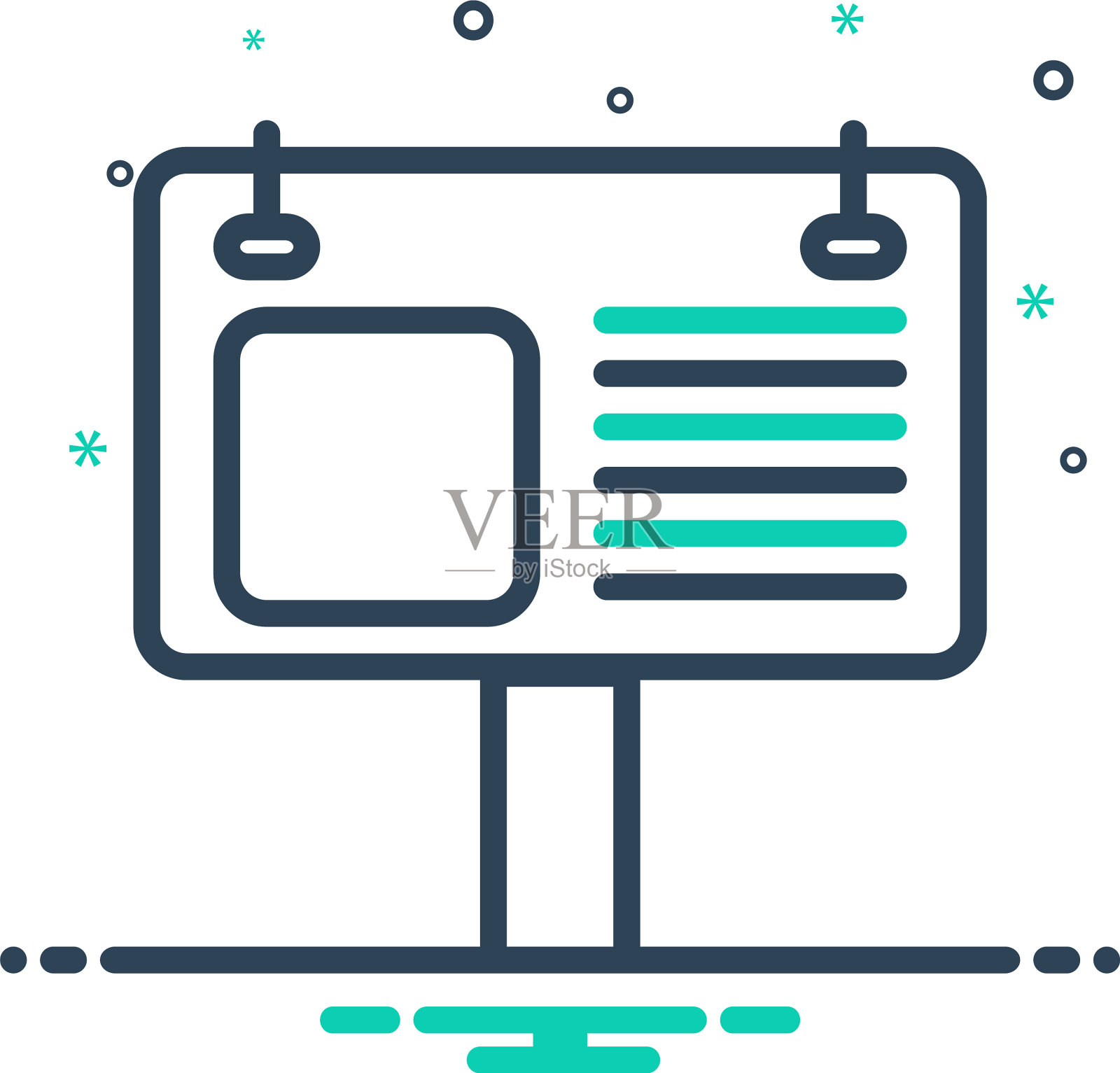 广告牌插画图片素材