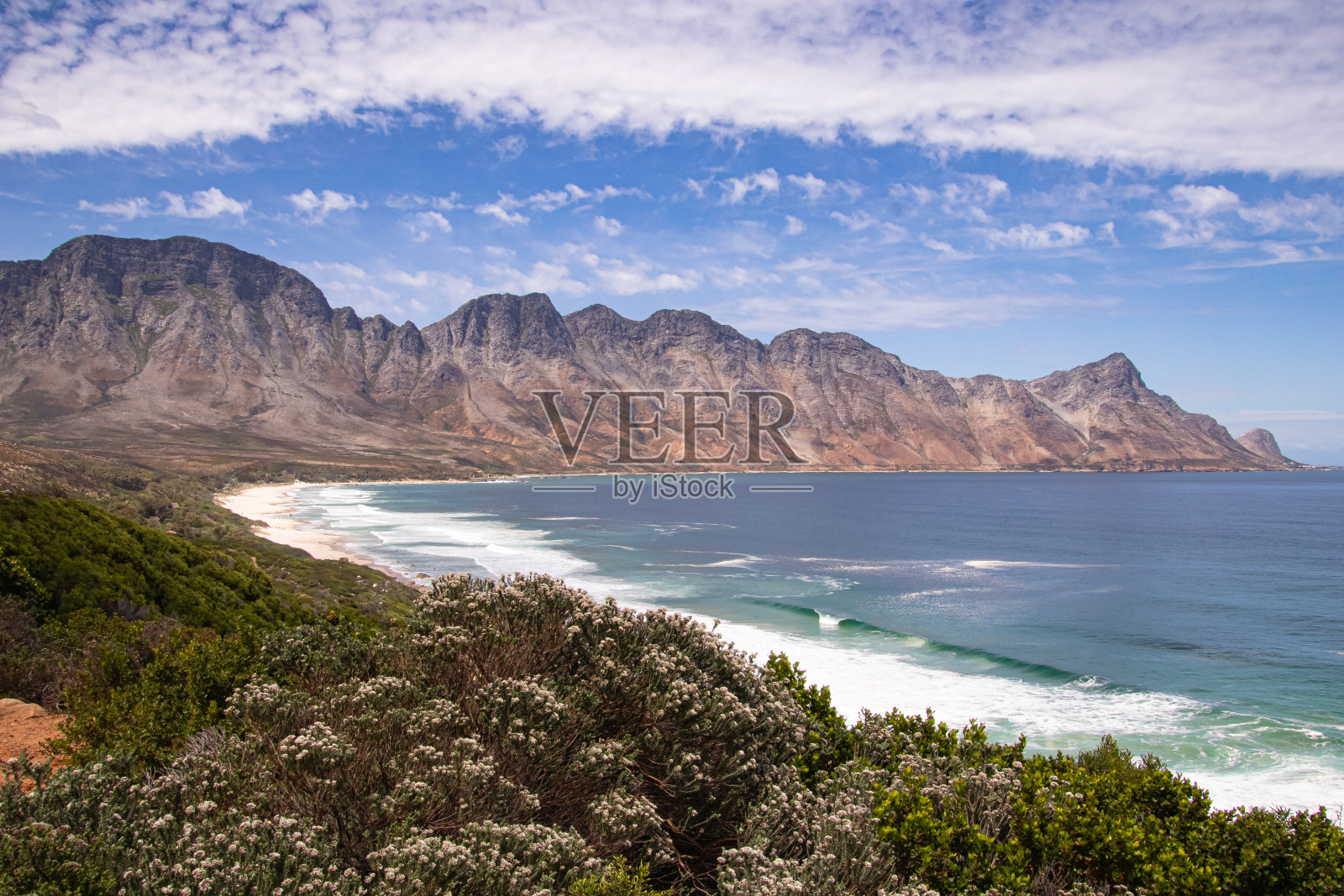 从Dappat se gat越过假湾到Kogelberg山的风景照片摄影图片