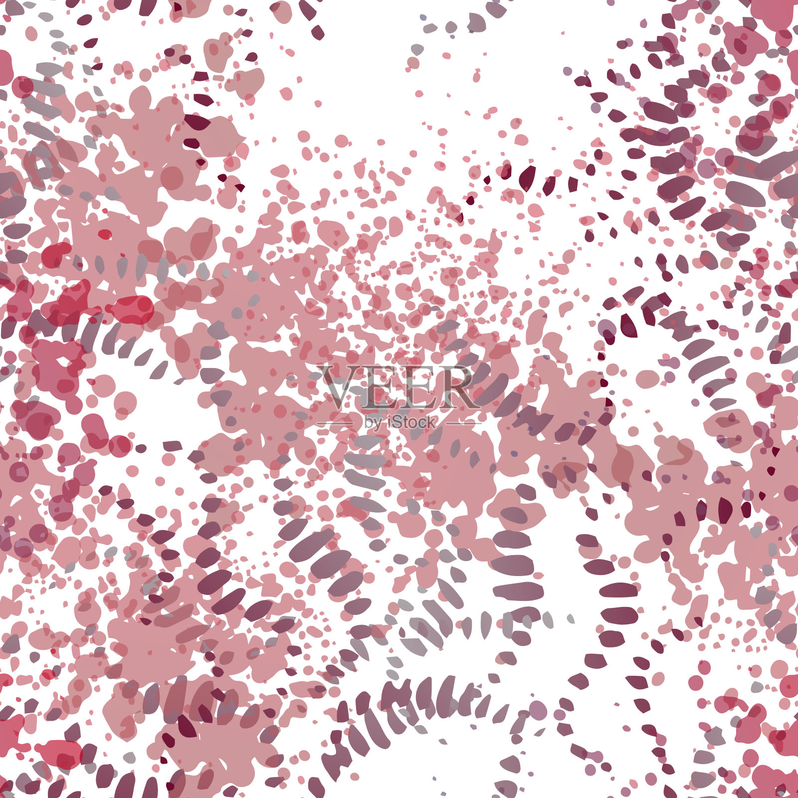 污渍无缝模式。时尚的概念。插画图片素材