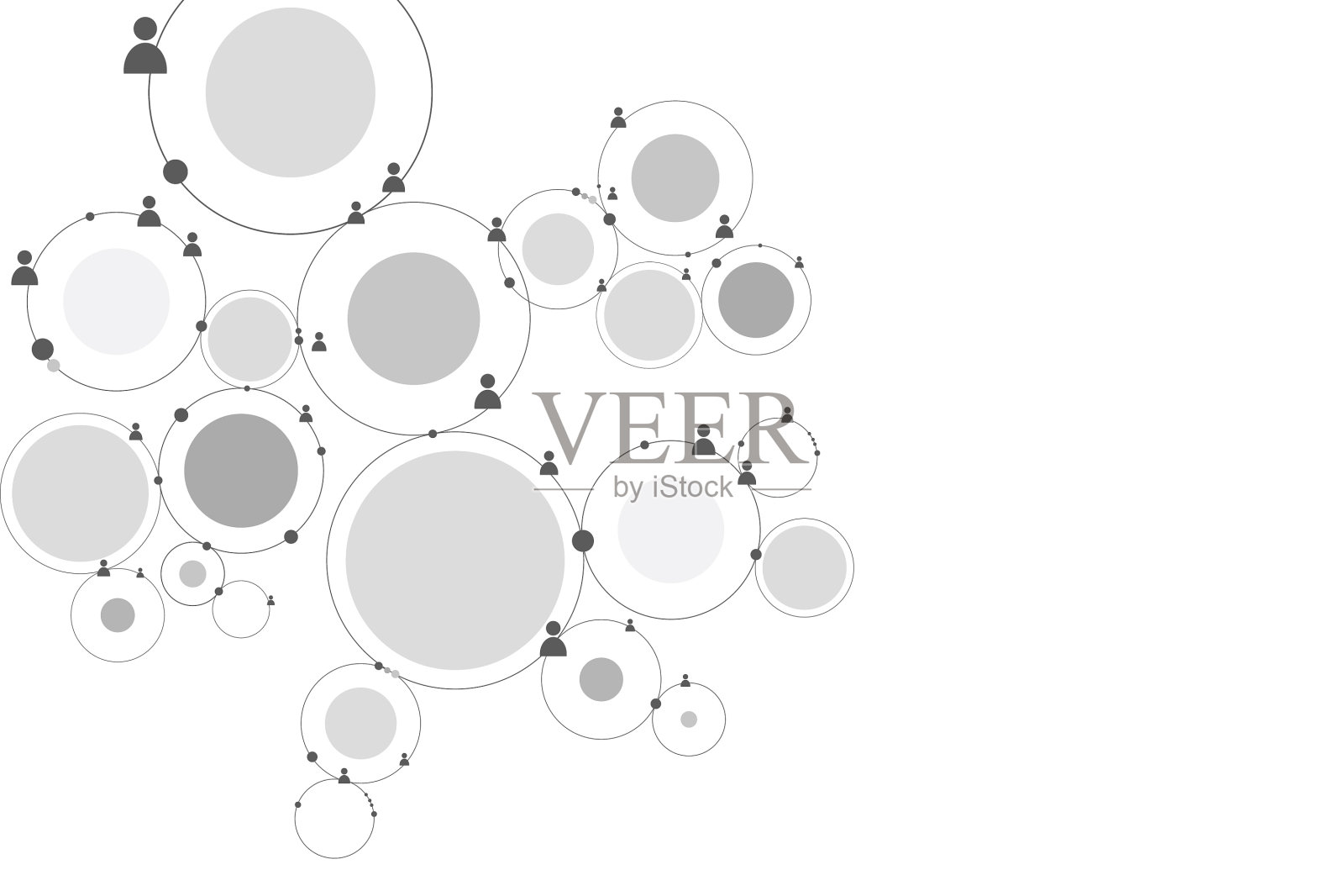 摘要人类连接设计元素图片