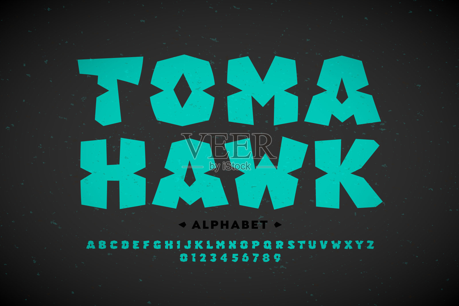 印第安部落字体插画图片素材