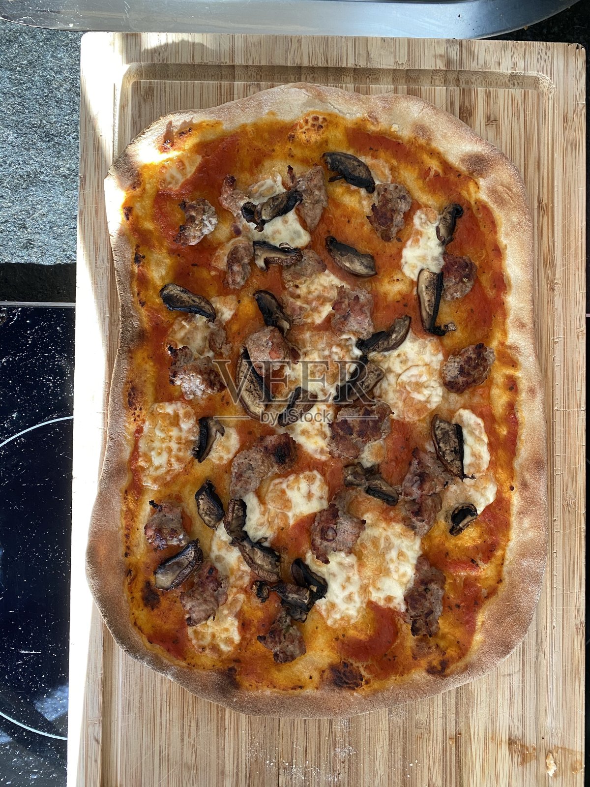 自制披萨照片摄影图片