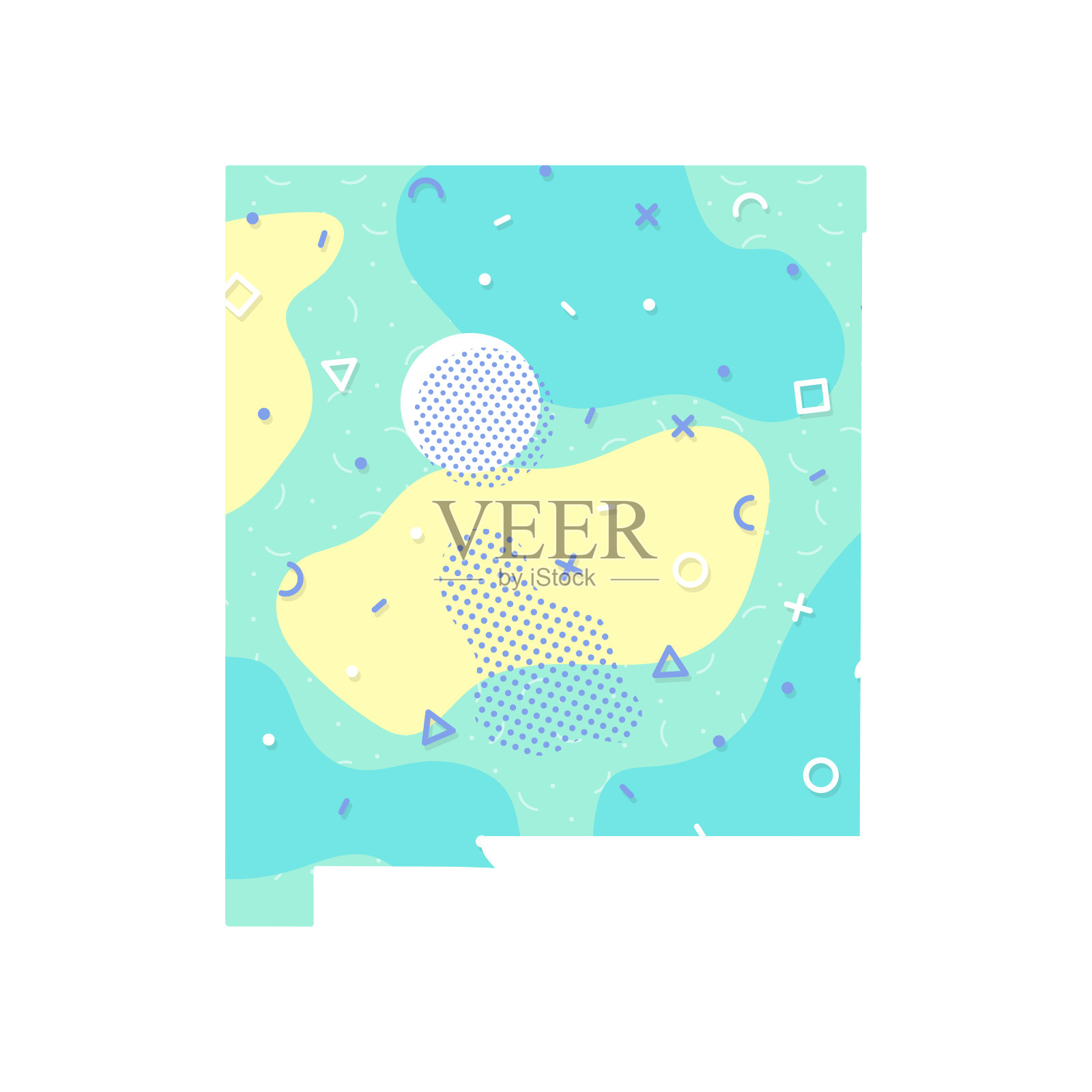 美国新墨西哥州，美国地图插图，矢量孤立在白色背景插画图片素材