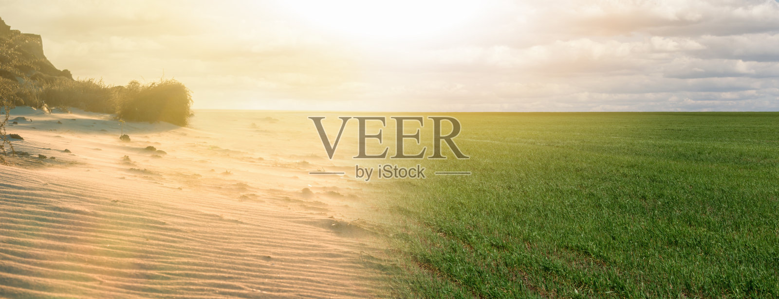 全球气候变暖的概念照片摄影图片