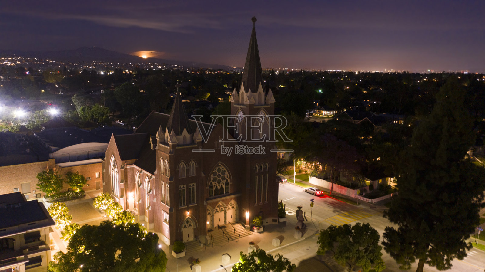 古老的市镇橙色照片摄影图片