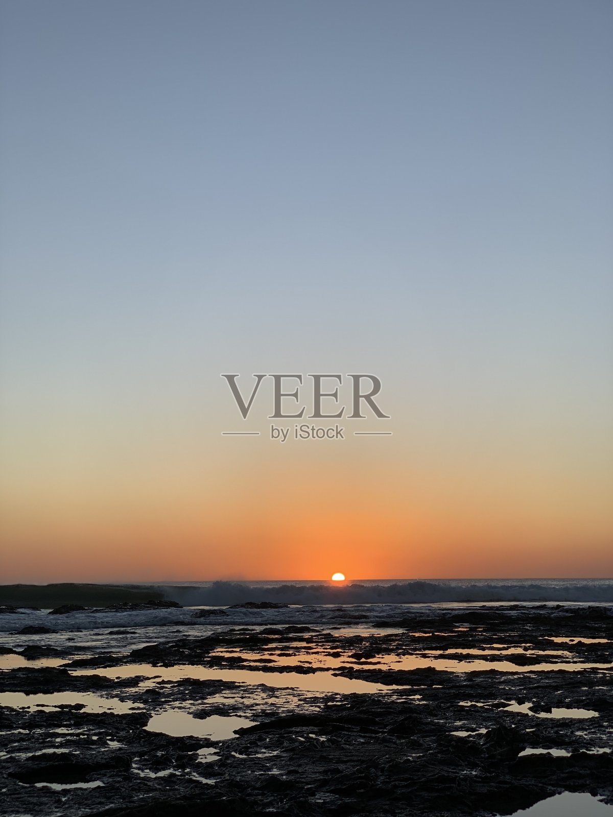 神奇的日落照片摄影图片